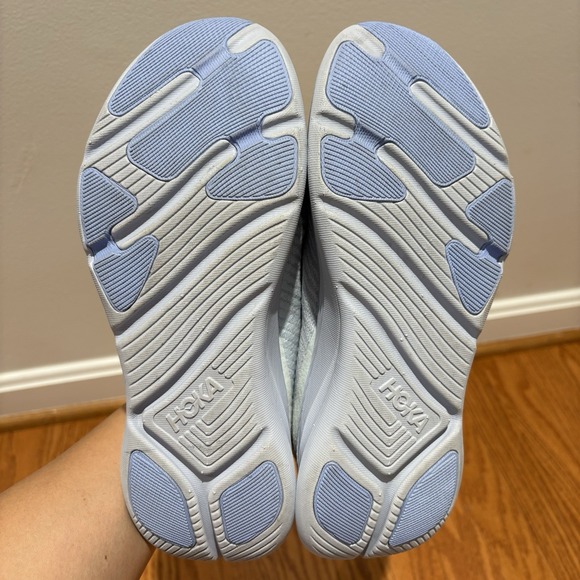 Women's Hoka One One Solimar Running Shoes Sneakers Sz 7.5 Illusion Ether - Picture 11 of 11